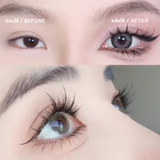 YOTAI ❤️BQI❤️ ขนตาปลอม 5D แพ็ค 5คู่ แกนเอ็นใส แบบใส แบบบาง หนาแน่น ดูเป็นธรรมชาติ หางปลา ขนตาปลอมสไตล์ไทย