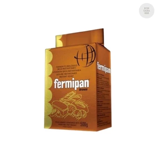 ยีสต์ ตรา Fermipan Yeast ยีสต์หวาน ห่อสีน้ำตาล มี 2 ขนาด 125-500กรัม