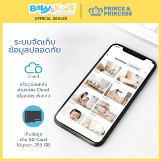 🎈กล้องเบบี้มอนิเตอร์🎈Prince &Princess กล้องดูเด็ก กล้องเบบี้มอนิเตอร์รุ่น Safe & Sound Plus
