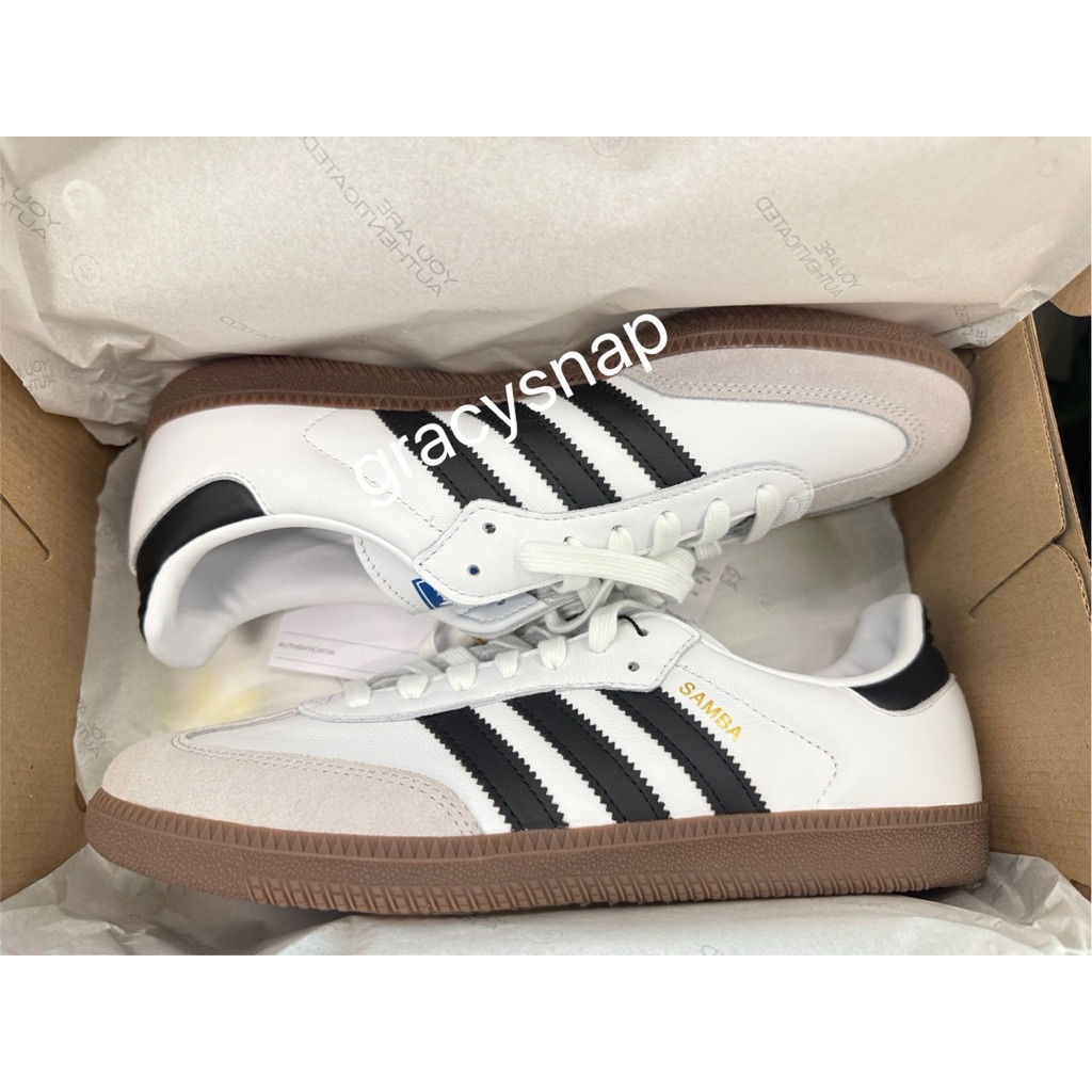 ส่งต่อ Adidas Samba OG Cloud White Core Black ของแท้ ซื้อจาก SASOM ค่ะ