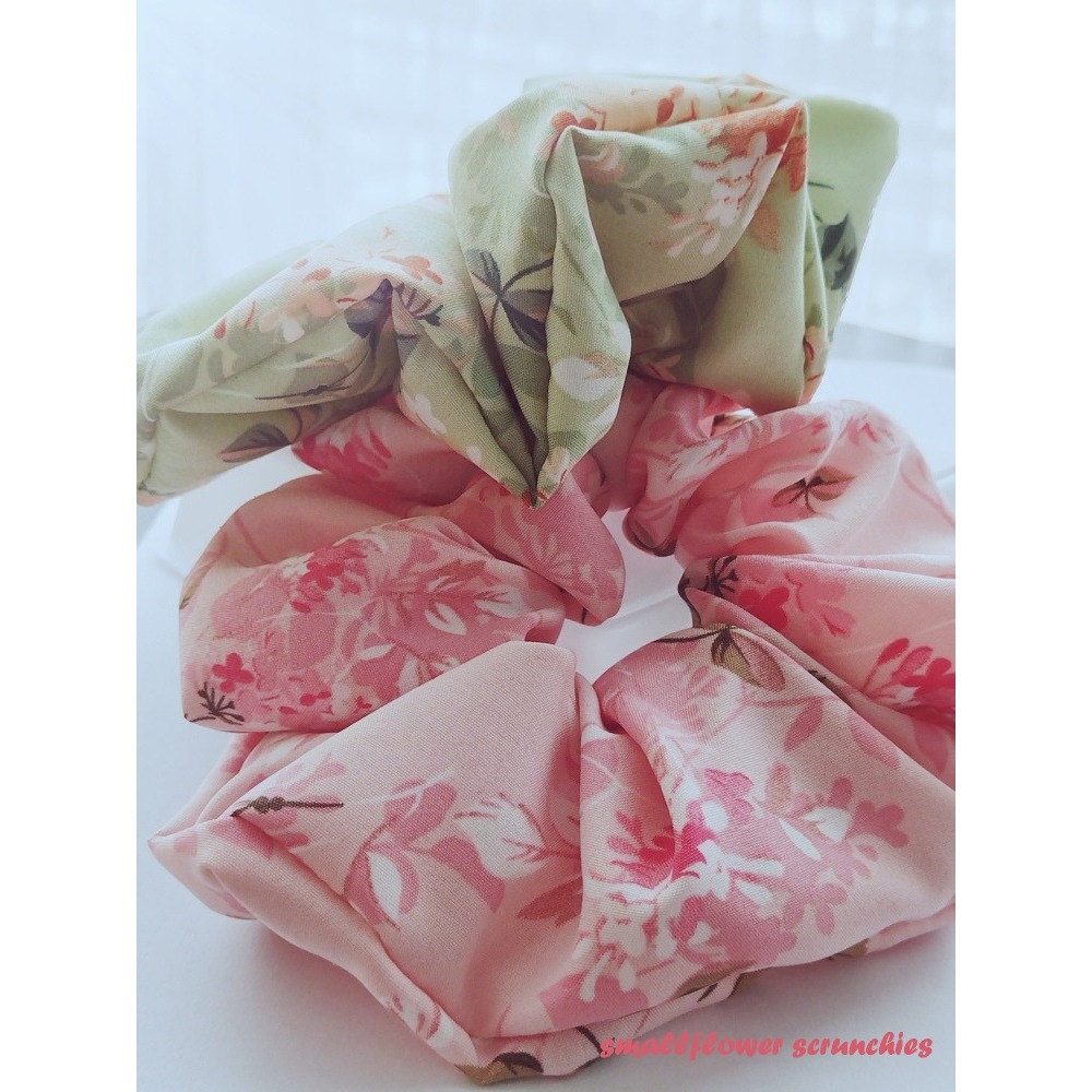 ยางรัดผมโดนัทsmallflower scrunchies - รูปที่ 4