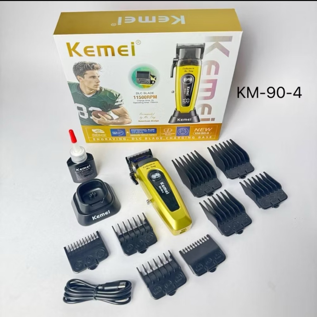 🙏ปัตตาเลี่ยนชาร์จไฟรุ่นKM-90-4ไร้สายรุ่นใหม่💕