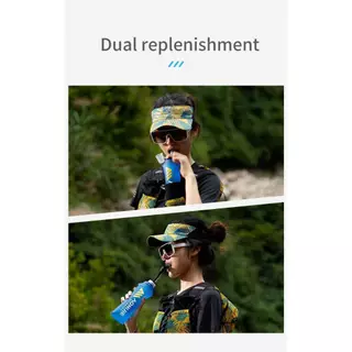 AONIJIE ขวดน้ำแบบนิ่ม TPU พับเก็บได้ ขนาด 250ml, 500ml สำหรับวิ่ง Half, Full Marathon ของแท้ 100%
