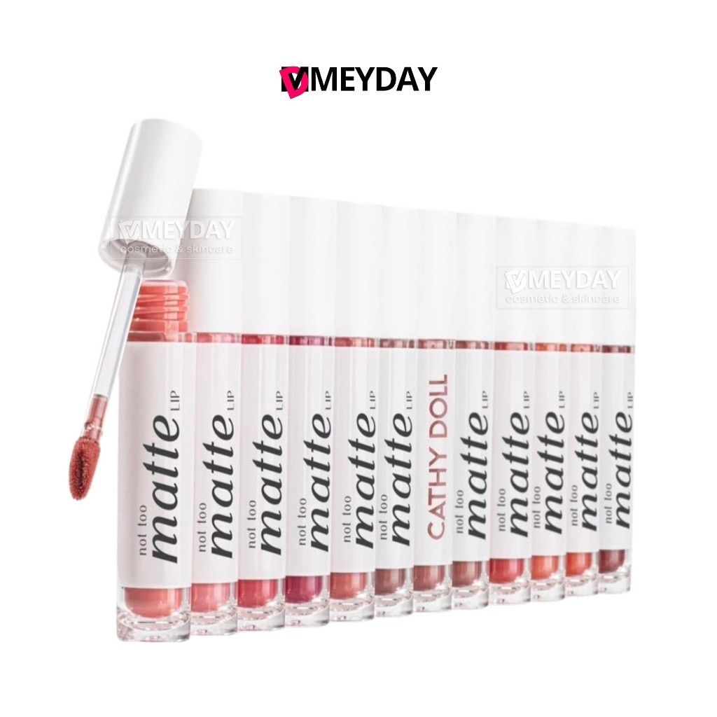 Cathy Doll Not Too Matte Lip เคที่ดอลล์ นอตทูแมทท์ลิป 2.9 g