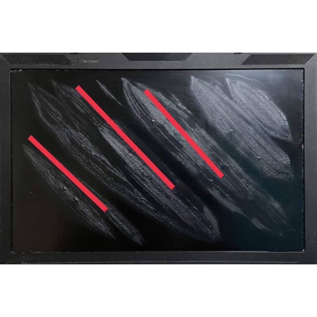 ชนิดด้าน 14 นิ้ว วัดแนวทะแยง ชนิด 135 องศา ขนาด กว้าง 31.2 x ยาว 17.6 เซนติเมตรแผ่นฟิล์มโพลาไรซ์ จอNotebook Monitor