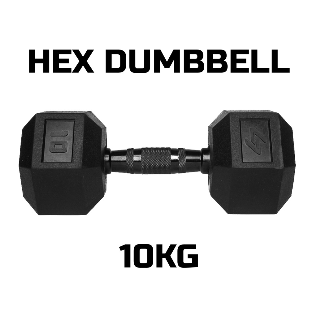 NEW‼️ HEX DUMBBELL ดัมเบลหกเหลี่ยม 10KG