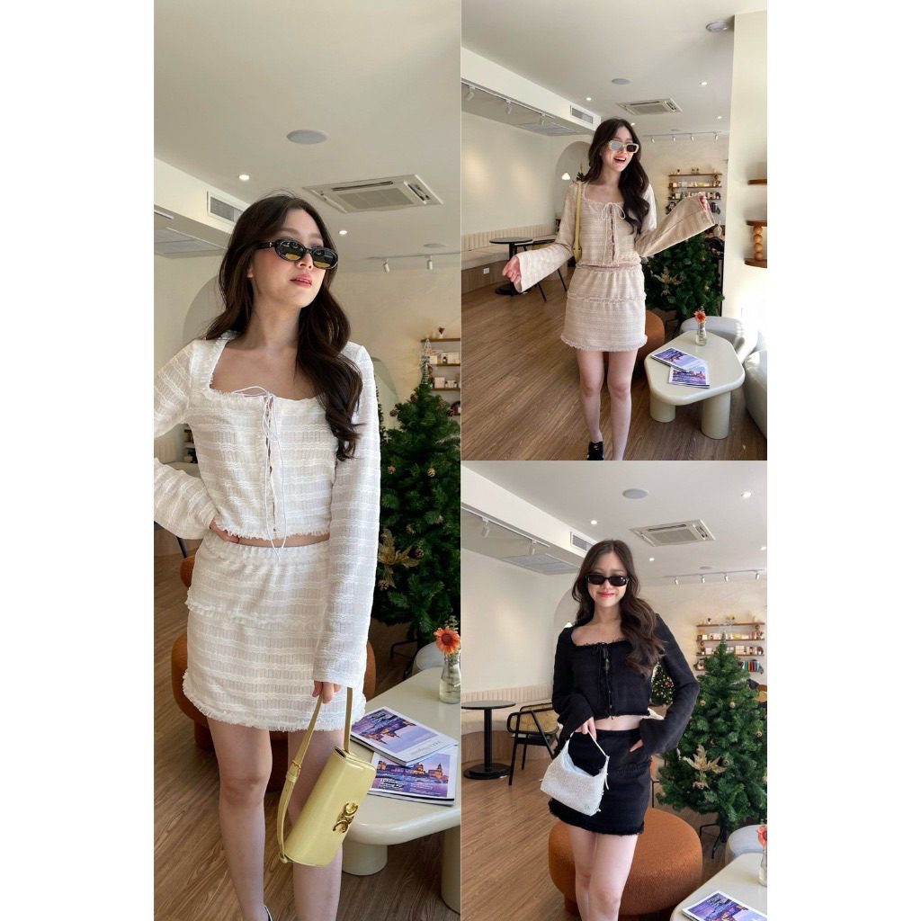 set tshoppp เสื้อ กระโปรง