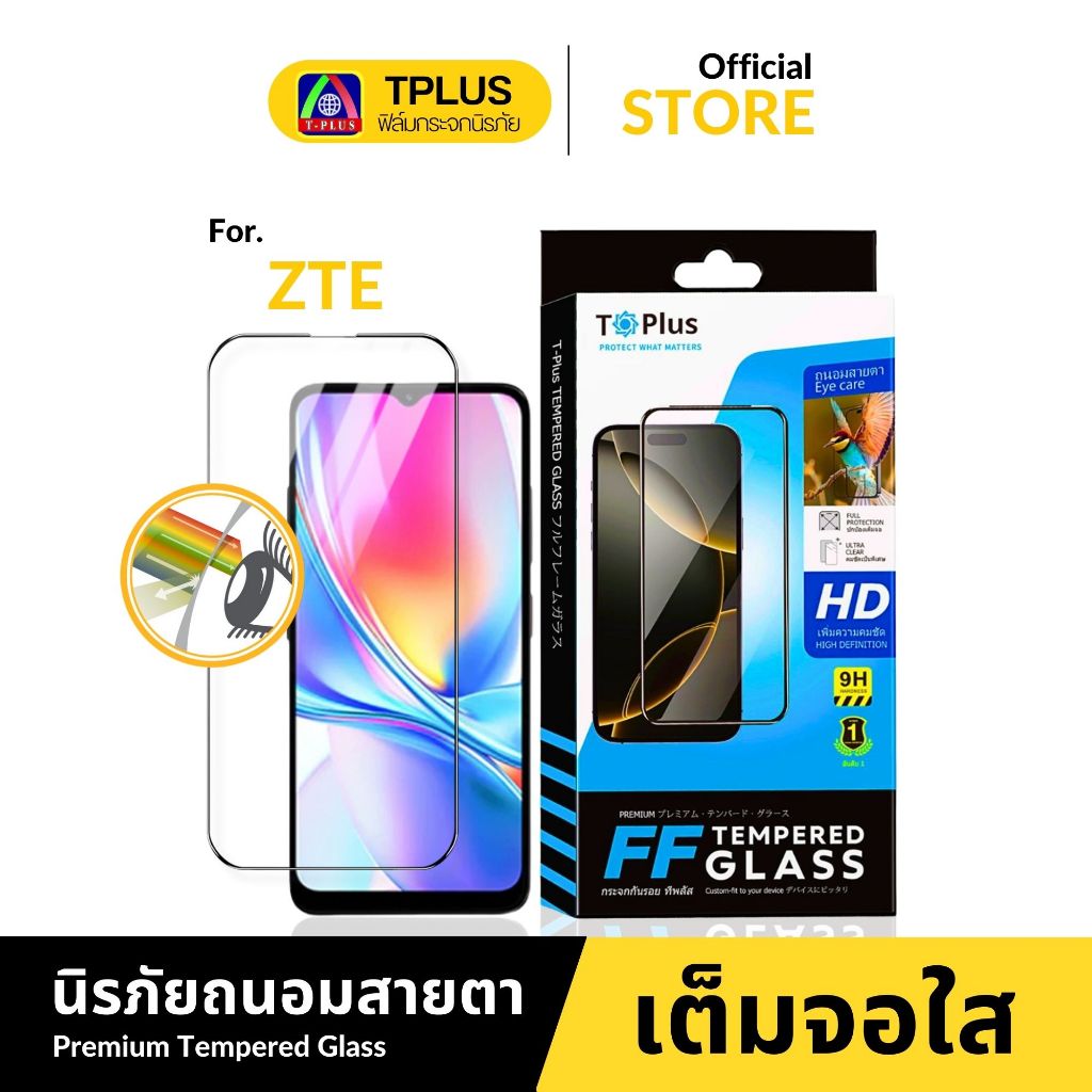 [🇹🇭ส่งไว งานกอริลลาFF] ฟิล์มกระจก ZTE bladea35 a51 20pro neo-5g v50design v41vita