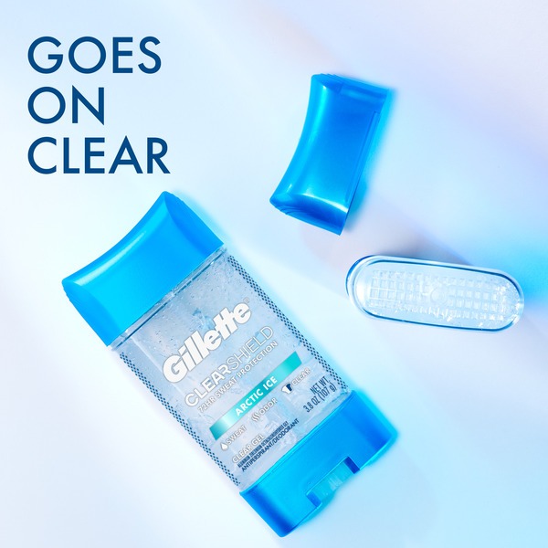 Gillette Clear Gel กลิ่น ARCTIC ICE สูตร Antiperspirant and Deodorant 72Hrs ขนาด 3.8 oz(107g)
