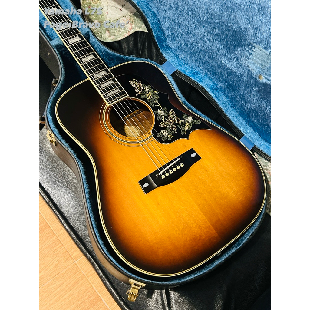 กีต้าร์โปร่งวินเทจมือสองจากญี่ปุ่น YAMAHA L7S