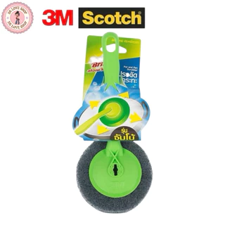 Scotch Brite แปรง แปรงขัดกระทะ แปรง รุ่น จัมโบ้ แปรงขัด กระทะ (1ชิ้น/แพ็ค)