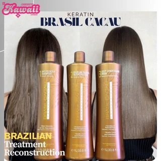 BRASIL CACAU KERATIN TREATMENT เคราตินบำรุงผม Brazilian keratin