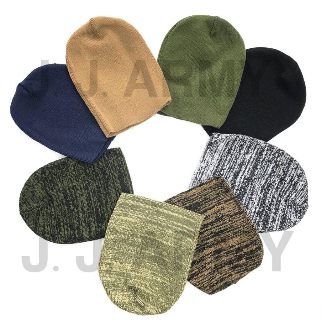 หมวกไหมพรม หมวกบีนนี่กันหนาว หมวกไหมพรมครึ่งหัวละเอียด