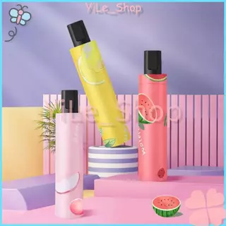 【COD จัดส่งไทย】UV ร่มพับสำหรับวันแดดจัดและฝนตก ขนาดเล็ก. พกพาสะดวก สไตล์ผลไม้ มีหลากหลายสีให้เลือก