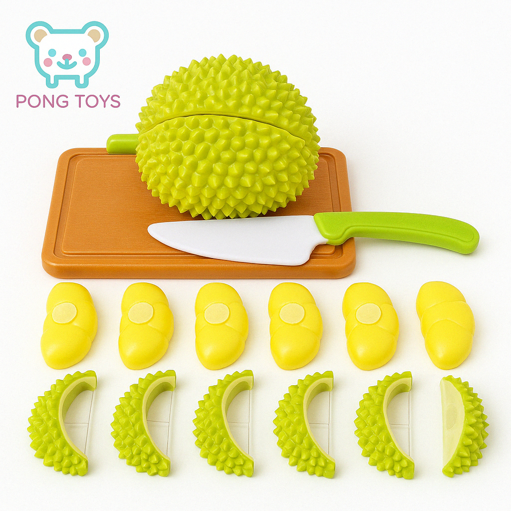 【ของเล่นไม้เสริมพัฒนาการ】ชุดตัดผลไม้ Montessori ของเล่นเด็ก 1-3 ขวบ ชุดครัวทำอาหาร+มีดพลาสติก สินค้า PREMIUM คุณภาพดี 🌟