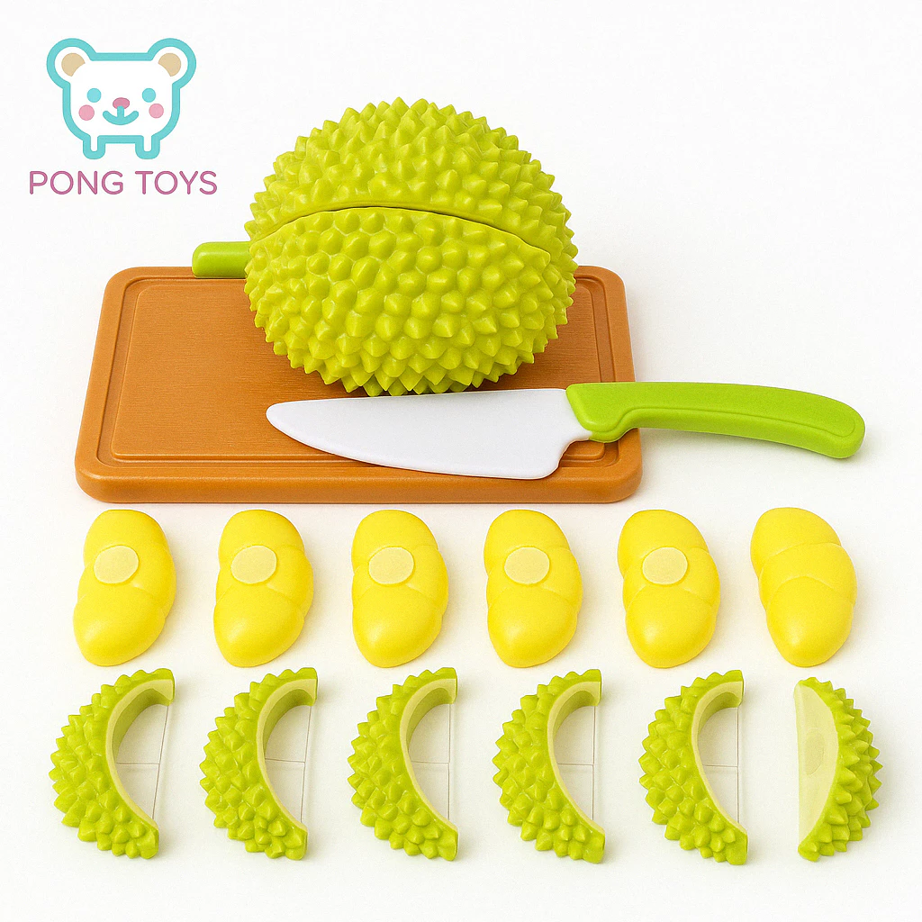 【ของเล่นไม้เสริมพัฒนาการ】ชุดตัดผลไม้ Montessori ของเล่นเด็ก 1-3 ขวบ ชุดครัวทำอาหาร+มีดพลาสติก สินค้า PREMIUM คุณภาพดี 🌟