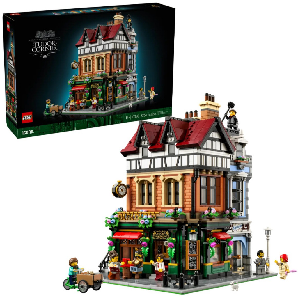 LEGO Icons Tudor Corner 10350