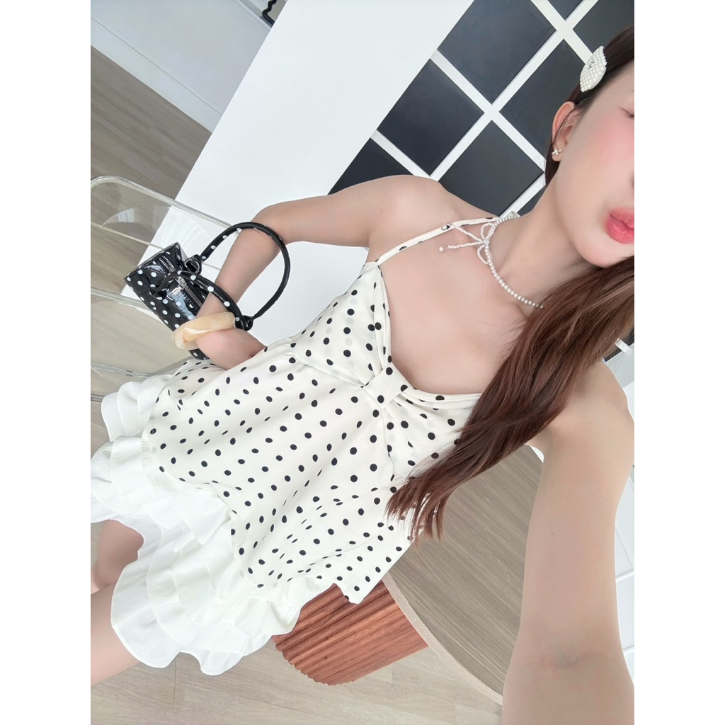 เกาะอกสายผูกหลัง มีสม๊อค🌴