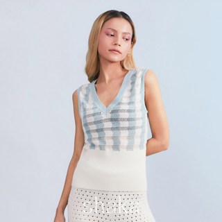 Shaka SS23 Wave Sleeveless Knit Jumper เสื้อแขนกุดถักนิต เอว…