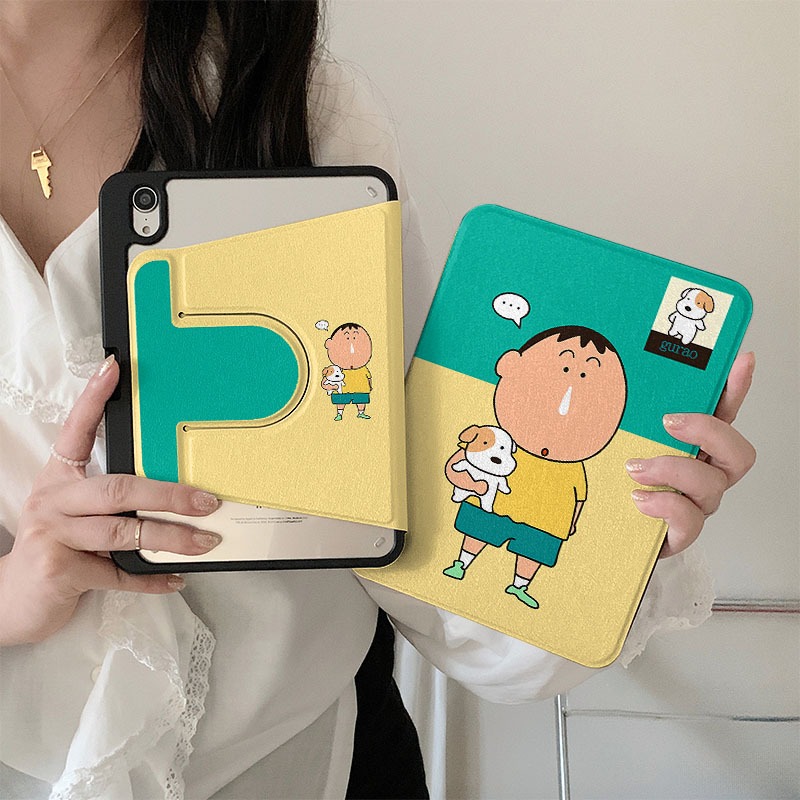 💫พร้อมส่ง💫เคสiPad หมุน 360° Air5 Air6 Boochan Gen11 แผ่นหลังอะครีลิ for iPad Gen6 Air7 air4 pro11