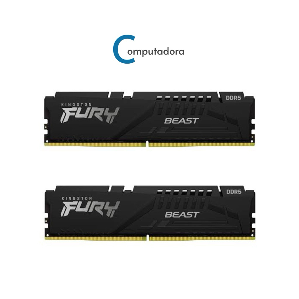 32GB DDR5 5200MHz (16x2) Kingston FURY BEAST (หน่วยความจำแรม)