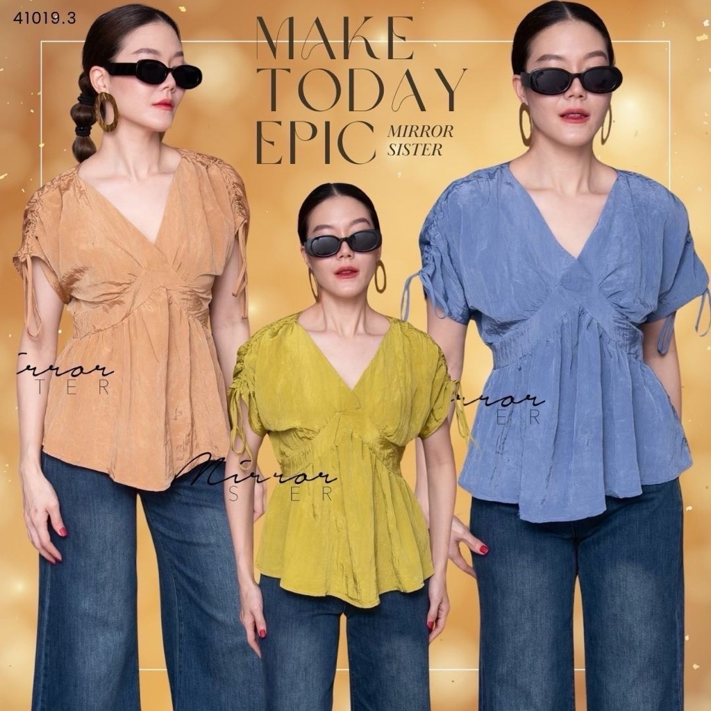 Mirrorsister 41019.3 เสื้อดีไซน์สวยเฟียส