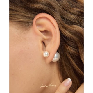 Julys - dumbbell earrings