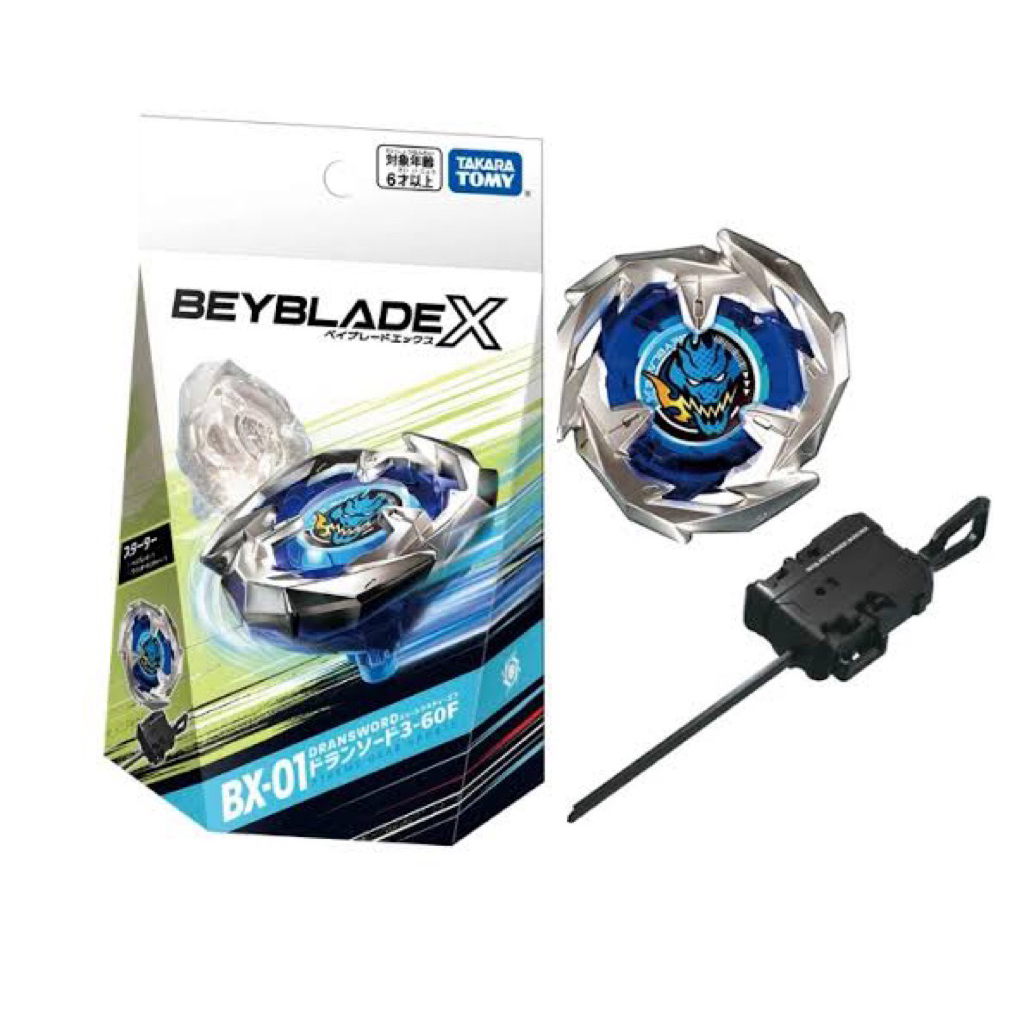 Beyblade X  Takara tomy Beyblade X BX-01 Starter Dransword 3-60F ของแท้