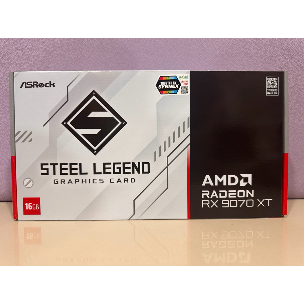 มือสอง AMD Radeon™ RX 9070 XT Steel Legend 16GB