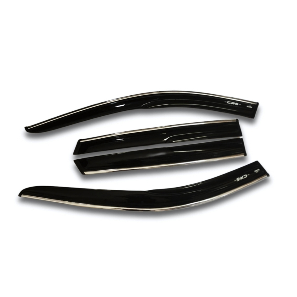 กันสาด Mazda CX-5 2018-2026 รุ่นมีคิ้วโครเมียม