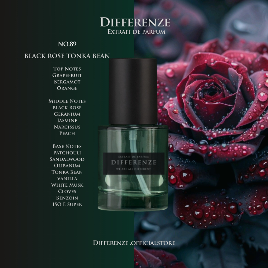 No.89 Differenze Black Rose Tonka Bean
