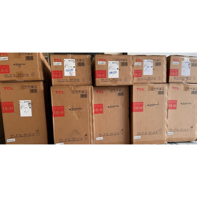 แอร์  TCL   ขนาด 18000 BTU ใหม่แกะกล่องประกันศูนย์ 5 ปี