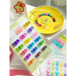 รวม6ตัวเลือก เซตสีเล็บเจลจีน🇨🇳 NAIL&YOLLY แบบตลับ ดอกไม้●กระต่าย●เป็ด●ลูกแพร์●โบว์●ดาว&เชอรี่