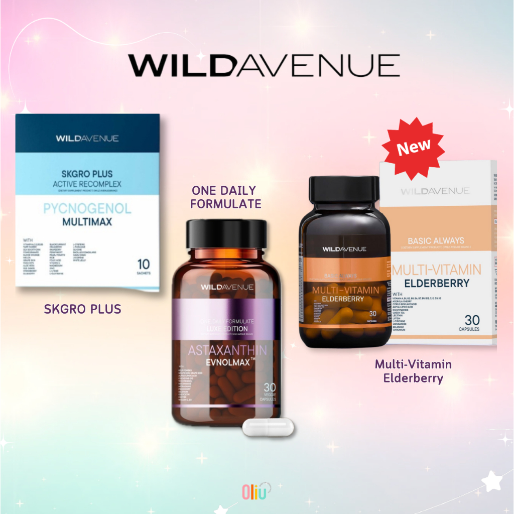 WILD AVENUE ONE DAILY FORMULATE / SKGRO Plus / Wild Avenue Multi Vitamin