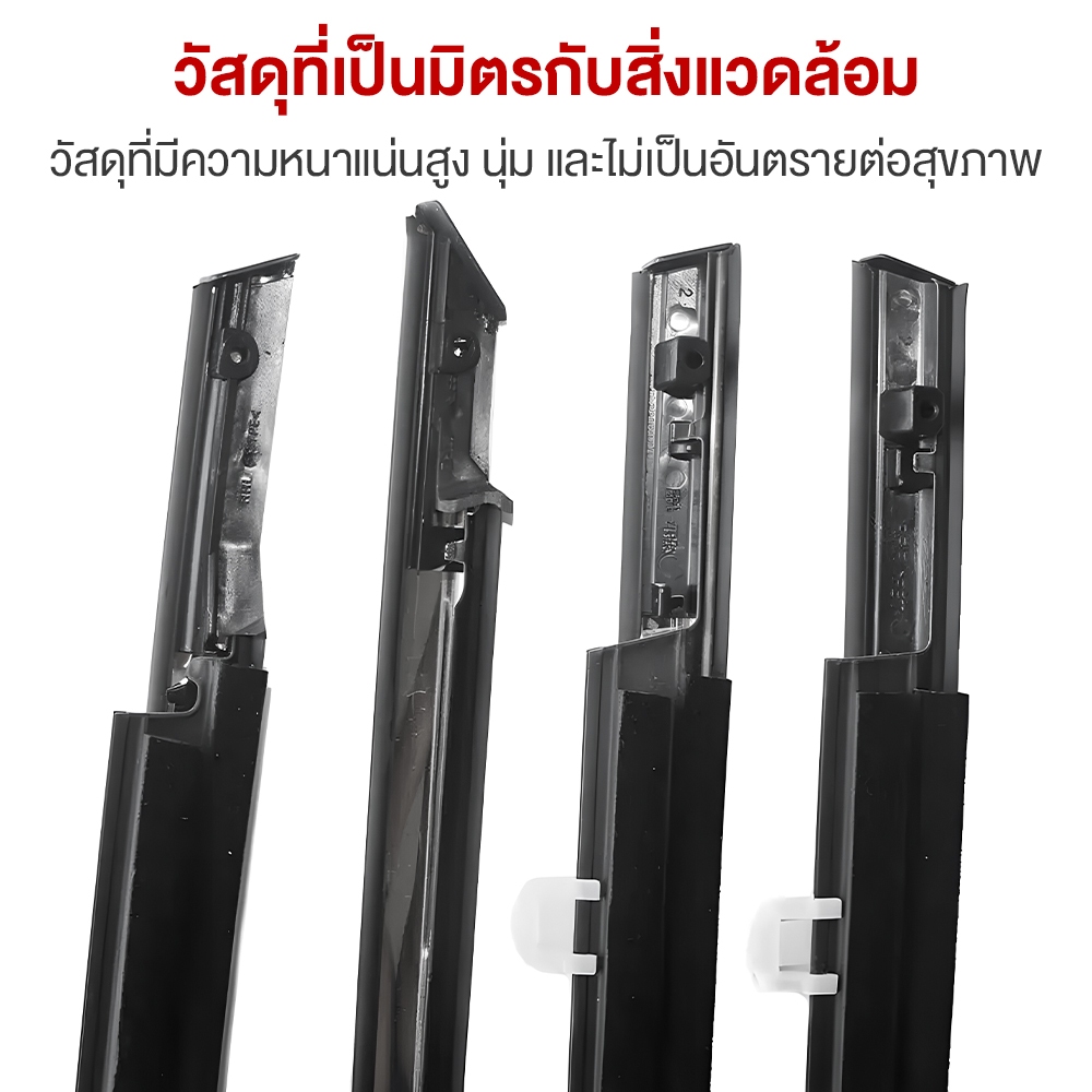 Honda Accord คิ้วรีดน้ำประตู  คิ้วรีดน้ำยางรีดนำ้ขอบกระจก Honda ACCORD G8 2008-20012 ABS+ยาง