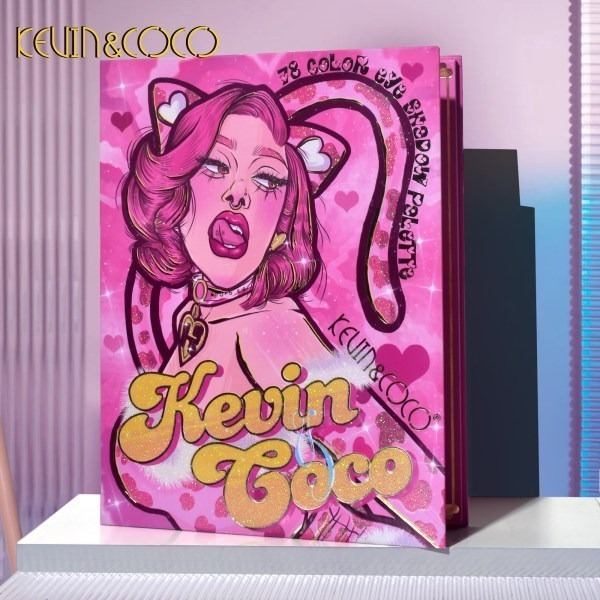สินค้ามีพร้อมส่ง พาเลตต์อายแชโดว์ KEVIN&COCO 78 สี KC231491
