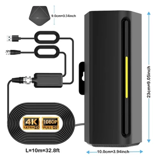 เสาอากาศทีวีดิจิตอล พร้อม Smart Amplifier รุ่นใหม่ล่าสุด สำหรับรับสัญญาณทีวีดิจิตอลระดับไฮเอนด์ รองรับ DVB-T2