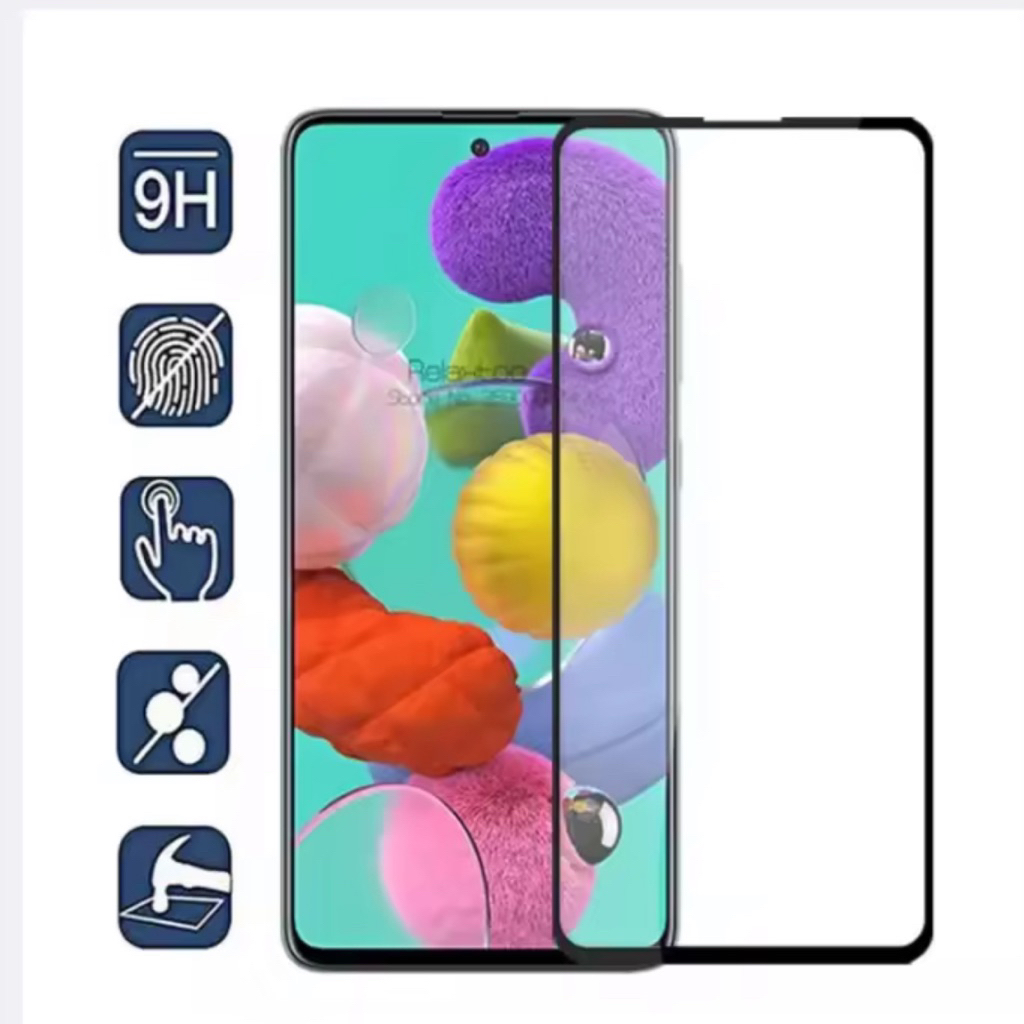 ฟิล์มกระจกนิรภัย เต็มจอ Vivo Y28 4G ฟิล์มกันรอย