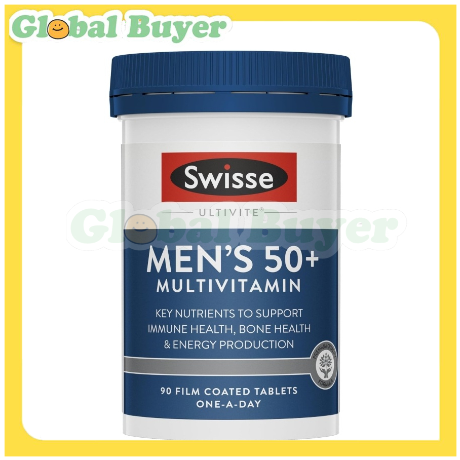 Swisse Men's Ultivite 50+ Multivitamin 90 Tablets