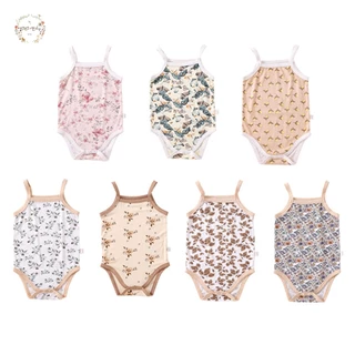 🔥🔥ชุดบอดี้สูทเด็กผู้หญิงราคาถูกที่ดีที่สุด👶🏻 แขนสั้น บอดี้สูท สำหรับเด็กแรกเกิด 4 ชิ้น 💎พร้อมส่ง🎈 (0-24 เดือน)