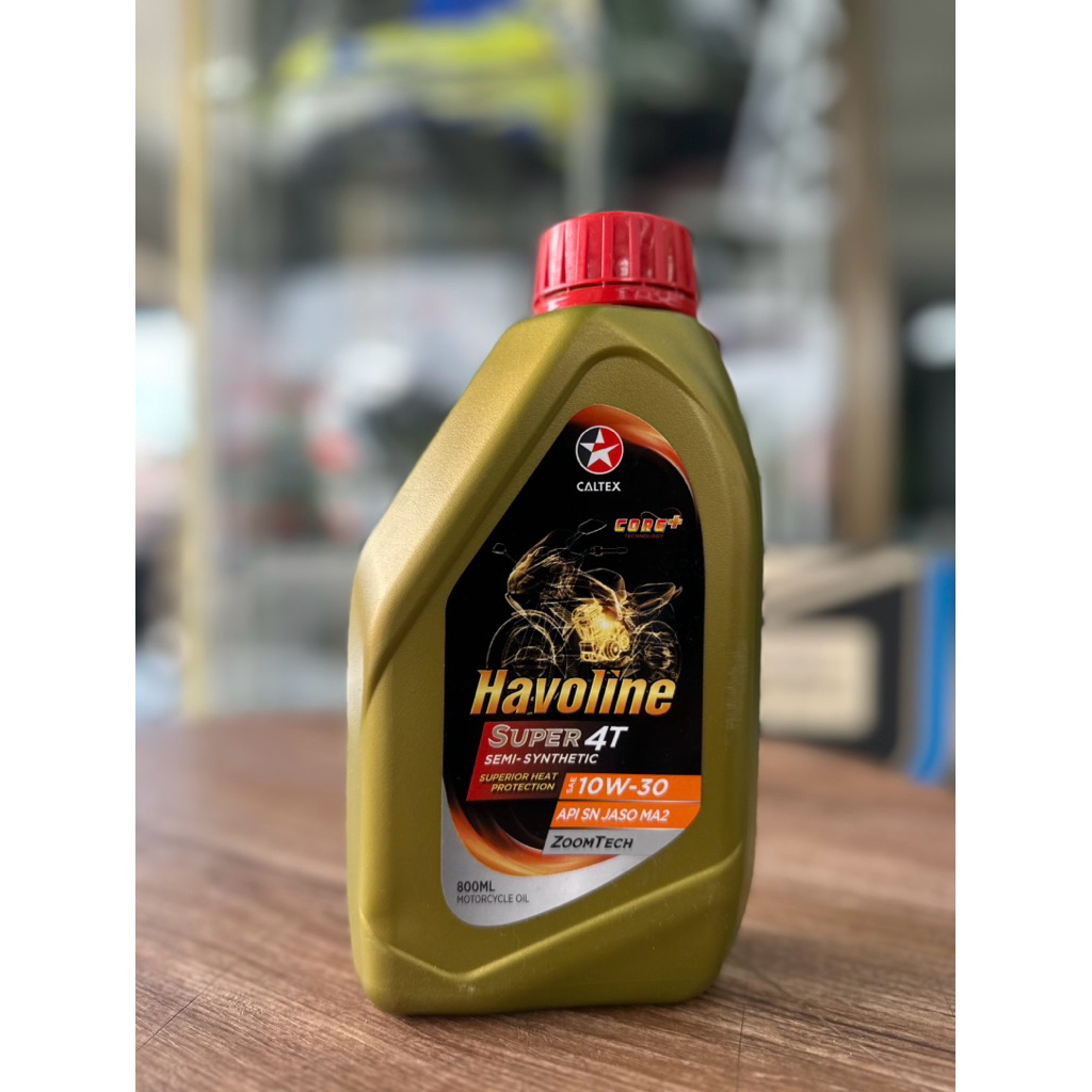 น้ำมันเครื่อง caltex havoline 10w30ทอง