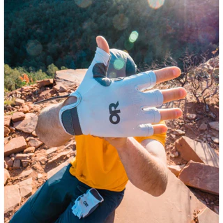 OUTDOOR RESEARCH ACTIVEICE CHROMA SUN GLOVES ถุงมือครึ่งนิ้ว กันแดด ป้องกัน UPF50+ ใช้เดินป่า วิ่งเทรล ระบายอากาศดี