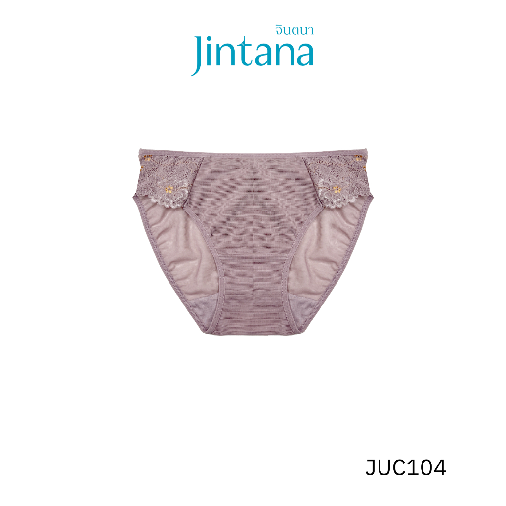 Jintana กางเกงชั้นใน จินตนา รุ่น Contour รหัส JUC104 กางเกงในลูกไม้ กางเกงในเย็น สบาย