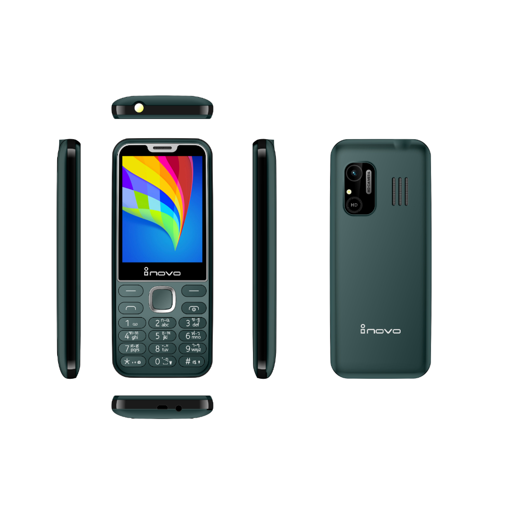 โทรศัพท์มือถือ ไอโนโว่ ไอ เก้าแปด เบส inovo i98 Best มือถือปุ่มกด รุ่น i98 สีเขียว