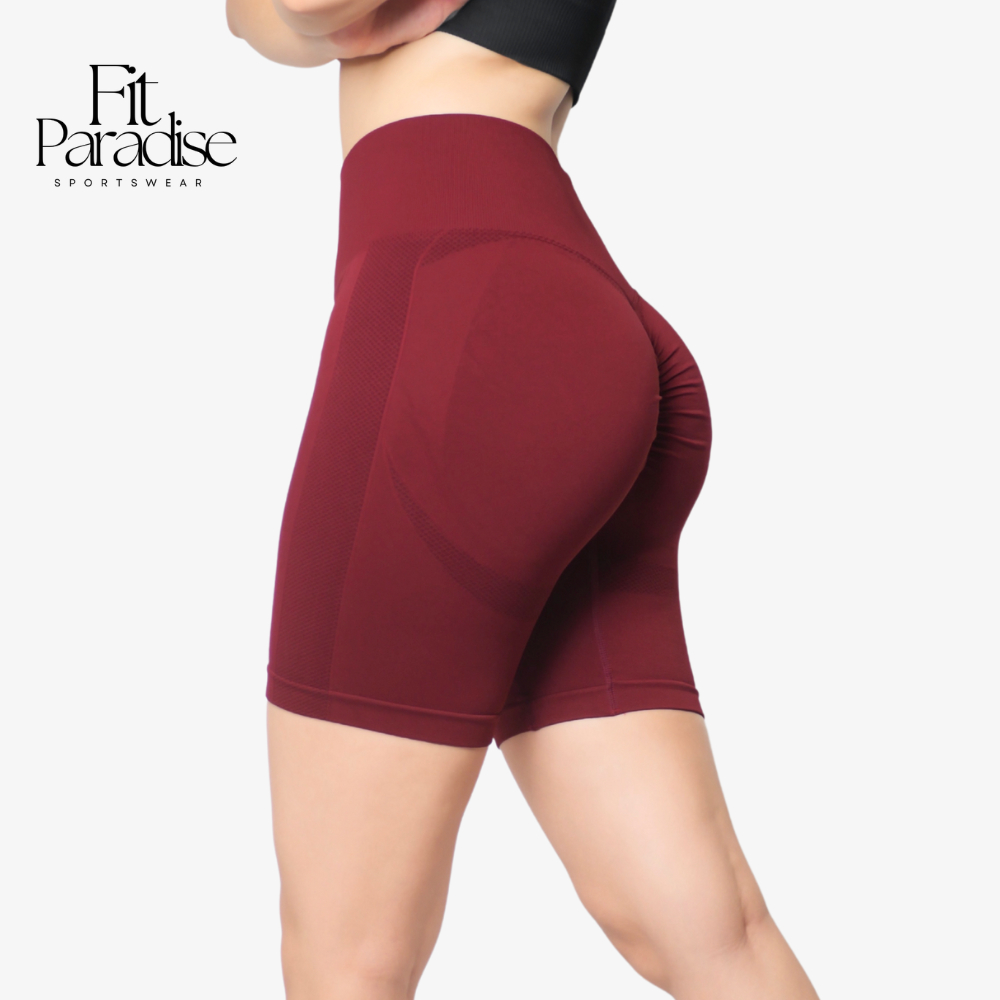 Fit-Paradise [ใหม่] Davy Pant กางเกงออกกำลังกายขาห้าส่วน ทรงสวยเอวสูงยกก้นเด้ง