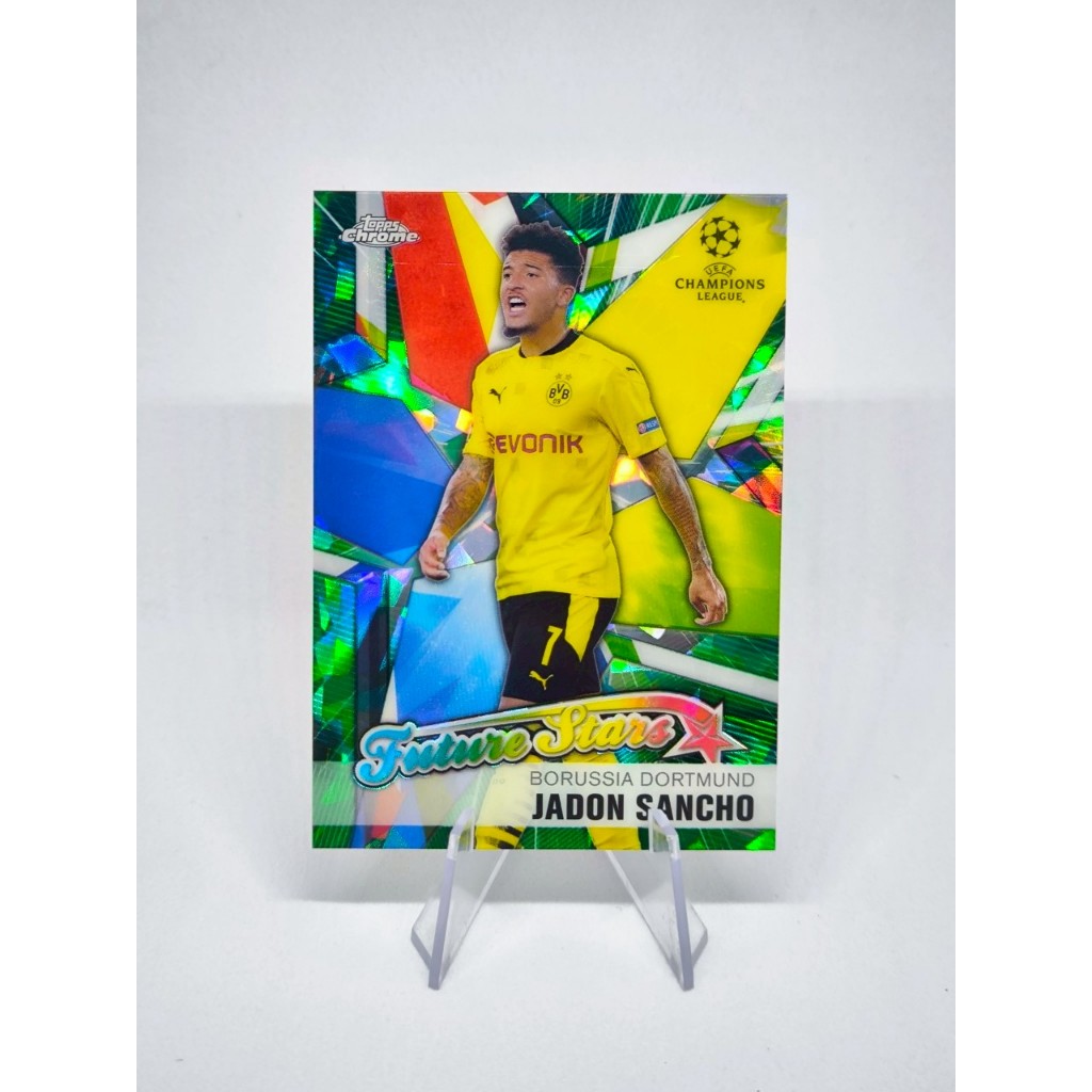 Topps Chrome UEFA Jadon Sancho 73/75 Future Stars Borussia Dortmund 2021-22