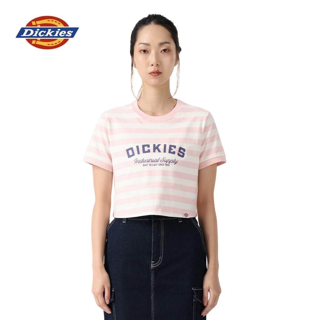 DICKIES WOMENS TEE SS - LOTUS - เสื้อยืด เสื้อยืดแขนสั้น ผู้หญิง