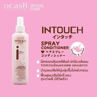 ดีแคช อินทัช สเปรย์กันความร้อนและบำรุงผม Dcash Intouch Spray Conditioner 220 มล.