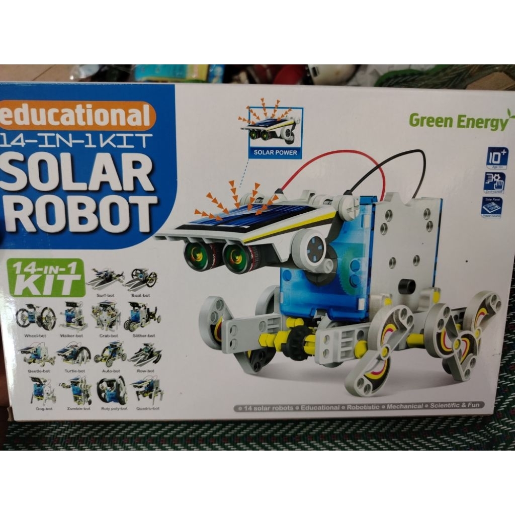 ชุดประกอบโซล่าร์เซลล์​ 3in1​ , 4​in1, 14​in1​ Solar​ robot.และแบบอื่น​ๆ