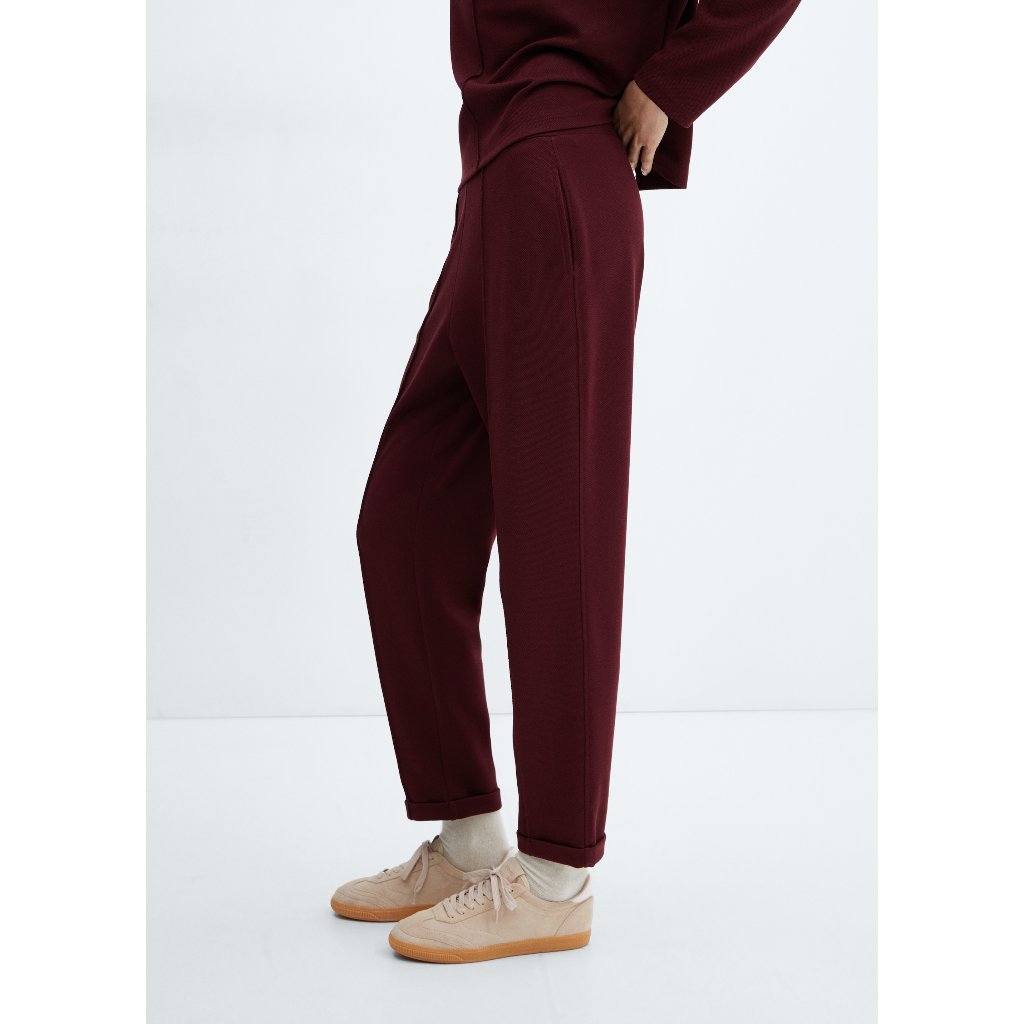 [MANGO] TROUSERS PIQUE / กางเกงขายาว รุ่น TROUSERS PIQUE Ref: 67070453